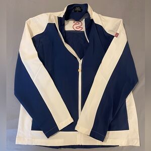 Beautiful,  Red, White and Blue USA Jacket Sz XL